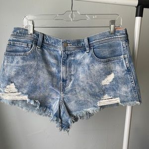 Hollister blue ultra high vintage short size 15 (32 waist)